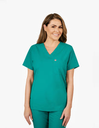 women's teal scrubs